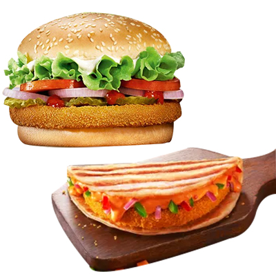 "BK Classic Veg, Crispy Veg Wrap (Burger King) - Click here to View more details about this Product